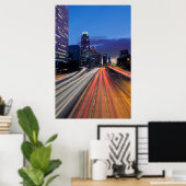 Poster États-Unis, Californie, Los Angeles, 110 Freeway (Bureau à domicile)