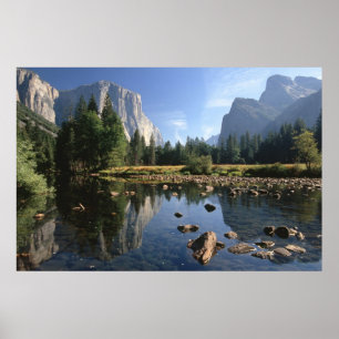 Poster États-Unis, Californie, Parc national de Yosemite,
