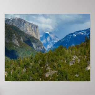 Poster États-Unis, Californie. View of Half Dome In Yosem