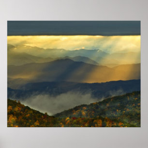 Poster États-Unis, Caroline du Nord, Great Smoky Mountain
