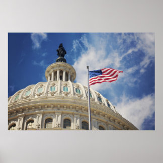 Poster États-Unis, Columbia, Washington DC, Capitol Build