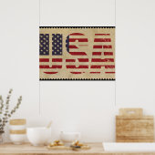 Poster États-Unis d'Amérique (Cuisine)