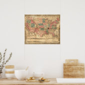 Poster États-Unis d'Amérique 5 (Cuisine)