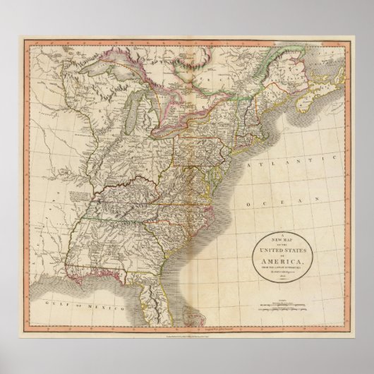 Poster États-Unis d'Amérique 8 (Devant)