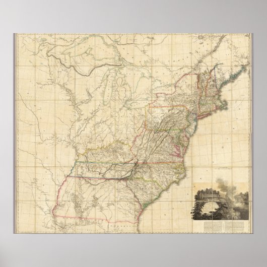 Poster États-Unis D'Amérique Du Nord 2 (Devant)