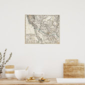 Poster États-Unis d'Amérique Ouest (Cuisine)