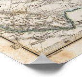 Poster États-Unis d'Amérique Territoire de l'Inde du Sud (Coin)