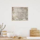 Poster États-Unis d'Amérique Territoire de l'Inde du Sud (Cuisine)