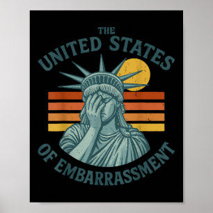 Poster États-Unis de gêne Statue de la Liberté 4