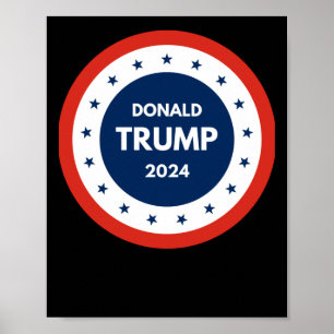Poster États-Unis Donald Trump 2024