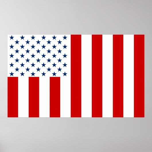 Poster États-Unis Drapeau civil Fils of Liberty Variation (Devant)