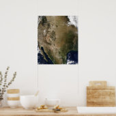 Poster États-Unis du centre et de l'ouest (Cuisine)