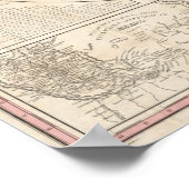 Poster États-Unis et Mexique (Coin)