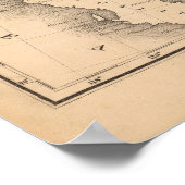 Poster États-Unis et territoires (Coin)