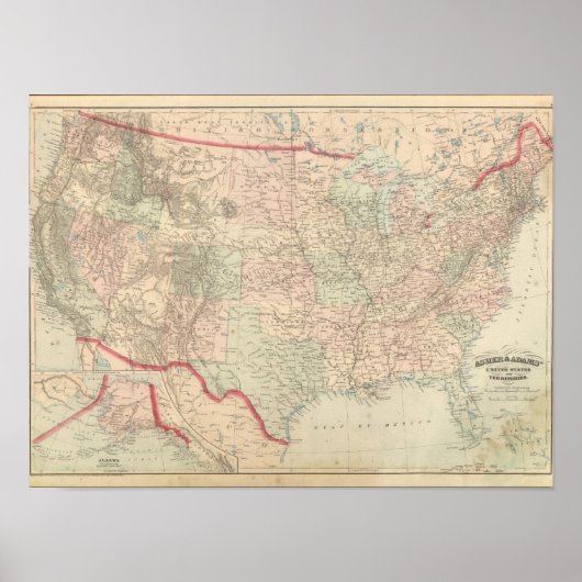 Poster États-Unis et territoires 2 (Devant)