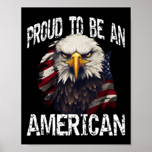 Poster États-Unis Fier d'être un Américain