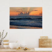 Poster États-Unis, Géorgie, île de Tybee, plage de l'île  (Cuisine)