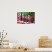 Poster États-Unis ; Géorgie ; Pine mountain. Azaleas à (Cuisine)