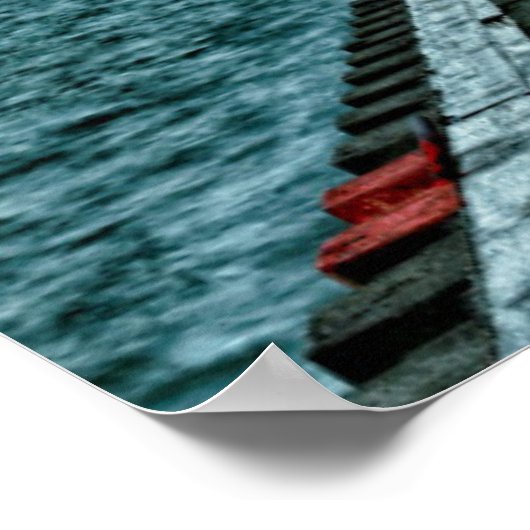 Poster États-Unis, Grand Haven, Michigan, Lighthouse (Coin)