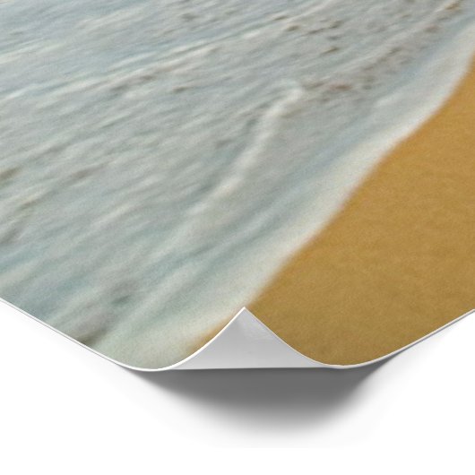 Poster États-Unis, Hawaï, Molokai Island, Three Mile Beac (Coin)