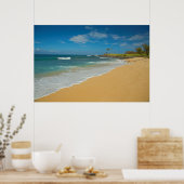 Poster États-Unis, Hawaï, Molokai Island, Three Mile Beac (Cuisine)