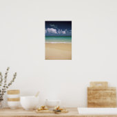 Poster États-Unis, Hawaï. Plage (Cuisine)