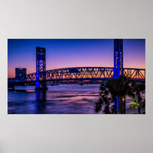 Poster États-Unis, Jacksonville, Floride