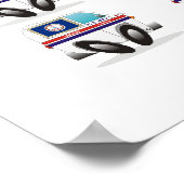 Poster États-Unis Mail Trucks (Coin)