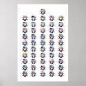 Poster États-Unis Mail Trucks (Devant)