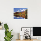 Poster États-Unis, Massachusetts, Acton. Reflet de l'auto (Bureau à domicile)