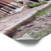 Poster États-Unis, Massachusetts, Boston, Houses Along Ac (Coin)