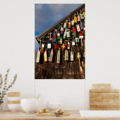 Poster États-Unis, Massachusetts, Gloucester, Bouées de h (Cuisine)