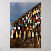 Poster États-Unis, Massachusetts, Gloucester, Bouées de h (Devant)