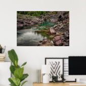 Poster États-Unis, Montana, Parc national du Glacier 2 (Bureau à domicile)