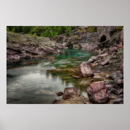 Poster États-Unis, Montana, Parc national du Glacier 2 (Devant)
