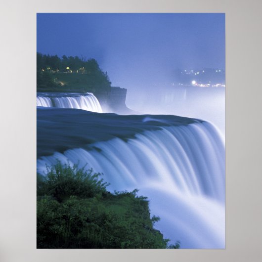 Poster États-Unis, New York, Niagara Falls. American Fall (Devant)
