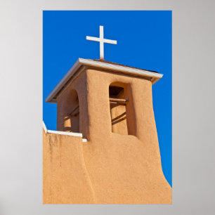Poster États-Unis, Nouveau-Mexique. Rancho de Taos