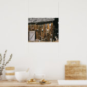 Poster États-Unis, Oregon, Comté de Harney. Ancienne écur (Cuisine)