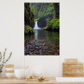 Poster États-Unis, Oregon, gorge de Columbia (Cuisine)