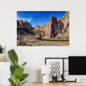 Poster États-Unis, Oregon, Smith Rock State Park (Bureau à domicile)