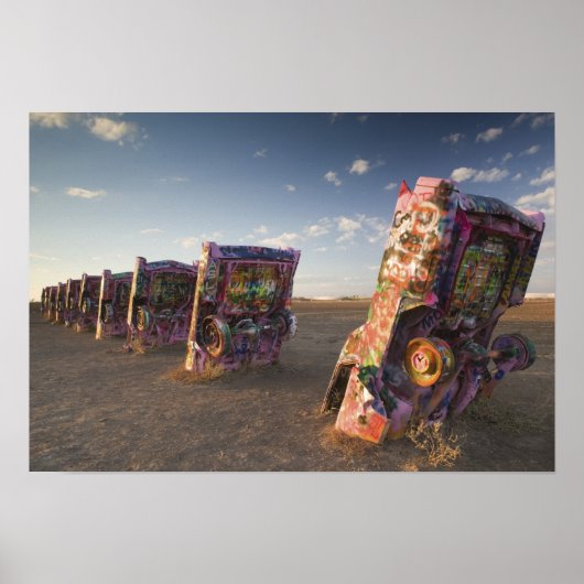 Poster États-Unis, TEXAS, région de la Panhandle, Amarill (Devant)