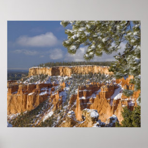 Poster États-Unis, Utah, Parc national de Bryce Canyon. L