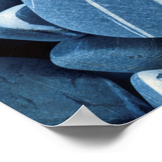 Poster États-Unis, Vermont, lac Champlain, Stones (Coin)