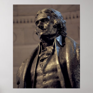 Poster États-Unis, Washington DC. Mémorial Thomas Jeffers