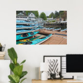 Poster États-Unis, Washington, îles San Juan (Bureau à domicile)