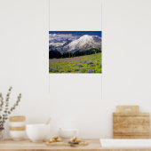 Poster États-Unis, Washington, Parc national du Mont Rain (Cuisine)