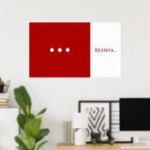 Poster Étceteria (Bureau à domicile)