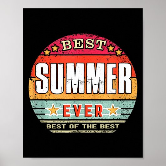 Poster Été (Devant)