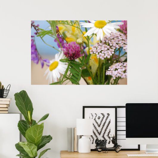 Poster Été (Bureau à domicile)