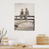 Poster Été à Cannes en 1935 (Cuisine)